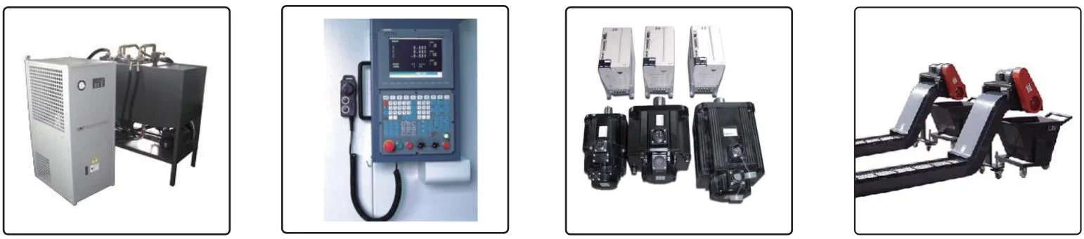 Yatay CNC Derin Delik Delme Makinesi CNC Tabancalı Delme Makinesi DH-1600 TL-1600 4