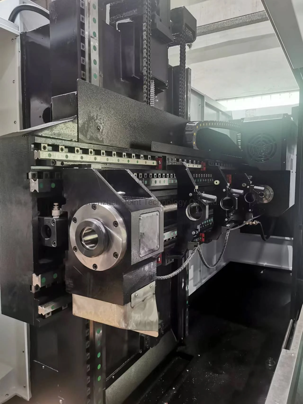 Yatay CNC Derin Delik Delme Makinesi CNC Tabancalı Delme Makinesi DH-1600 TL-1600 11